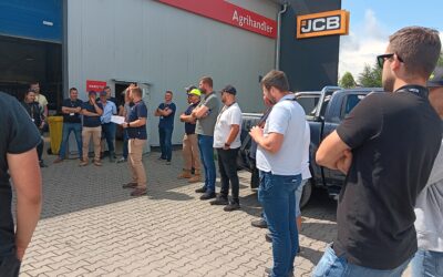 Szkolenie produktowe dla sieci dealerskiej JCB. W&nbsp;roli głównej ładowarki JCB.
